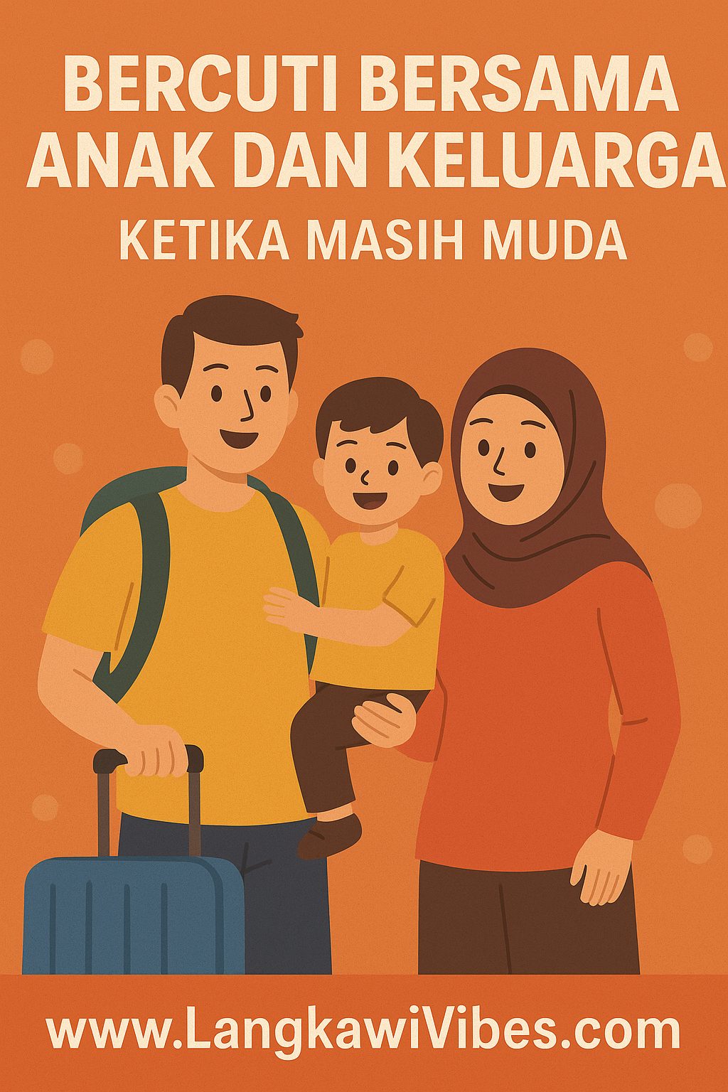 Read more about the article Bercuti Bersama Anak dan Keluarga Ketika Masih Muda: Pelaburan Emosi & Kenangan Sepanjang Hayat