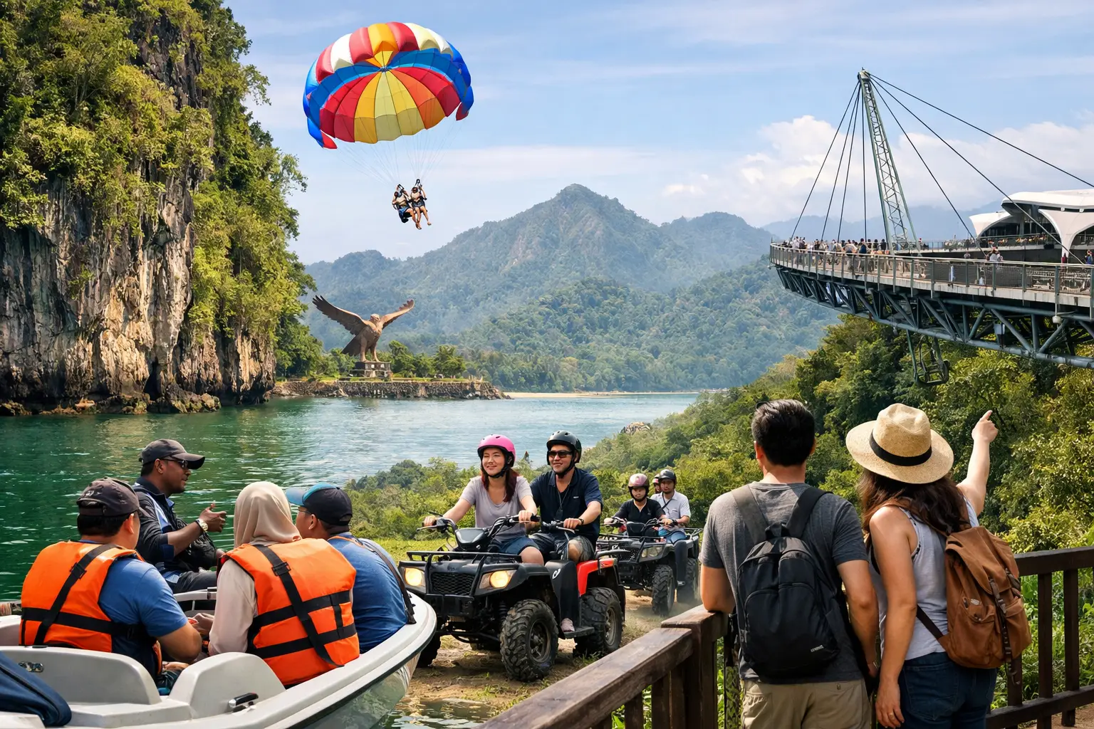 You are currently viewing Aktiviti Mana Sesuai untuk Rombongan di Langkawi?