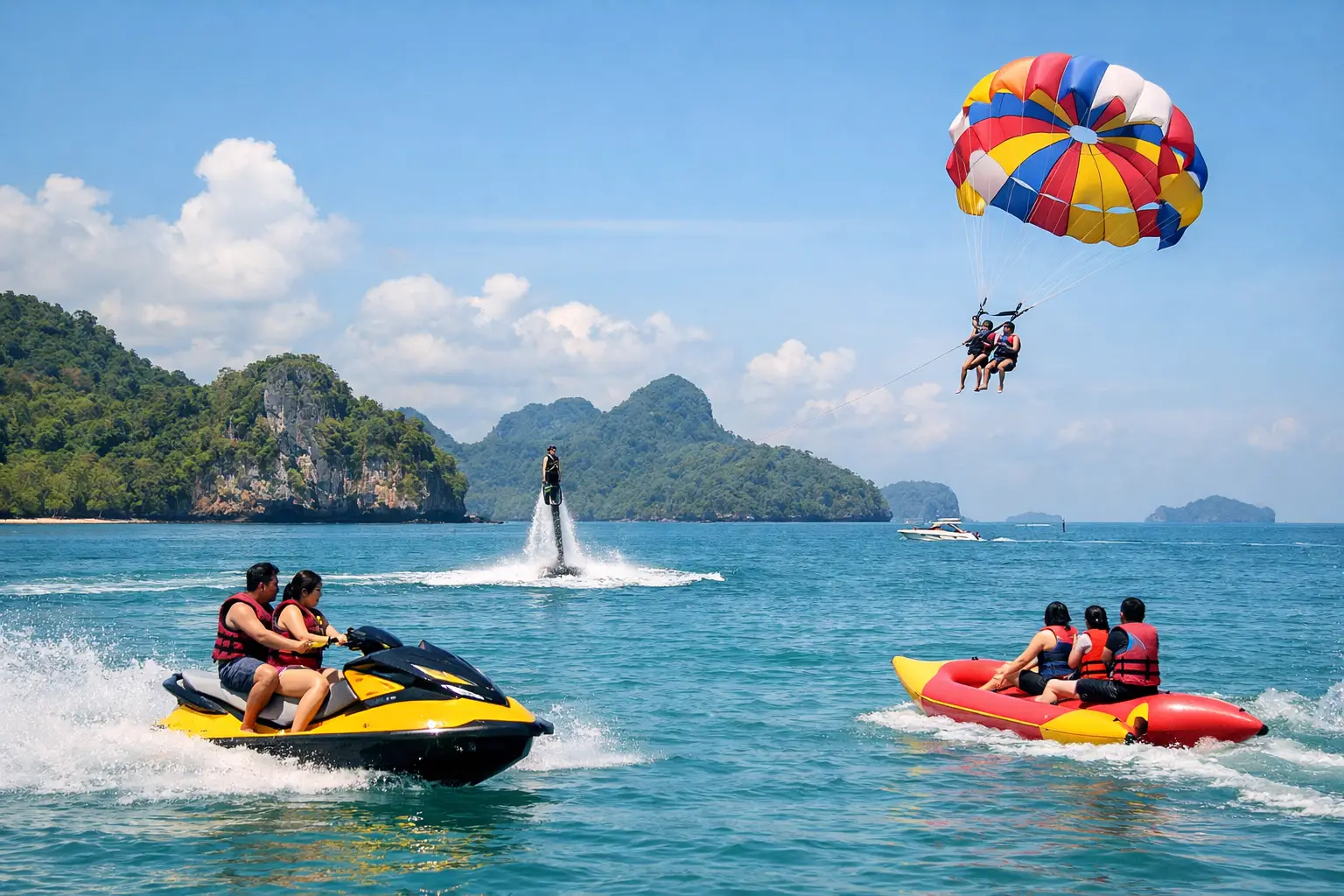 Read more about the article Sukan Air di Langkawi untuk Percutian Lebih Meriah