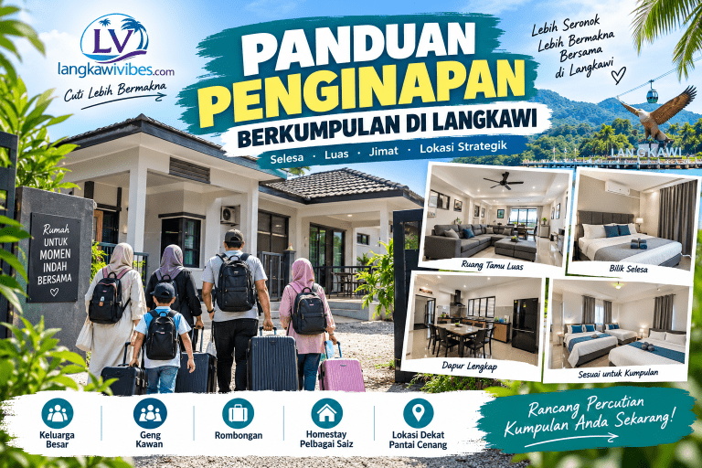 Panduan Penginapan Berkumpulan di Langkawi