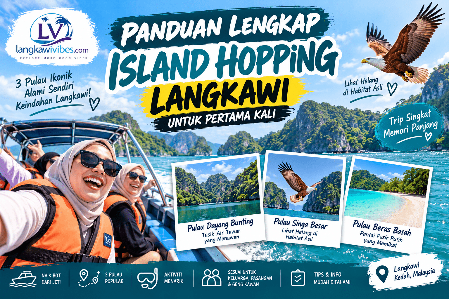 Read more about the article Panduan Island Hopping Langkawi Pertama Anda