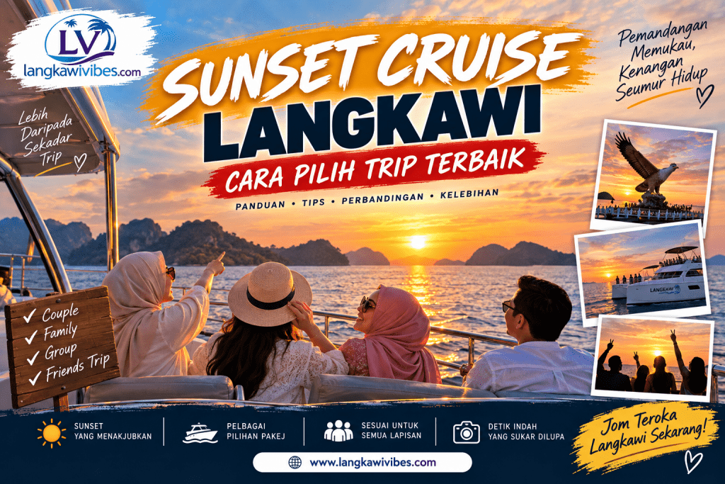 Sunset Cruise Langkawi: Cara Pilih Trip Terbaik