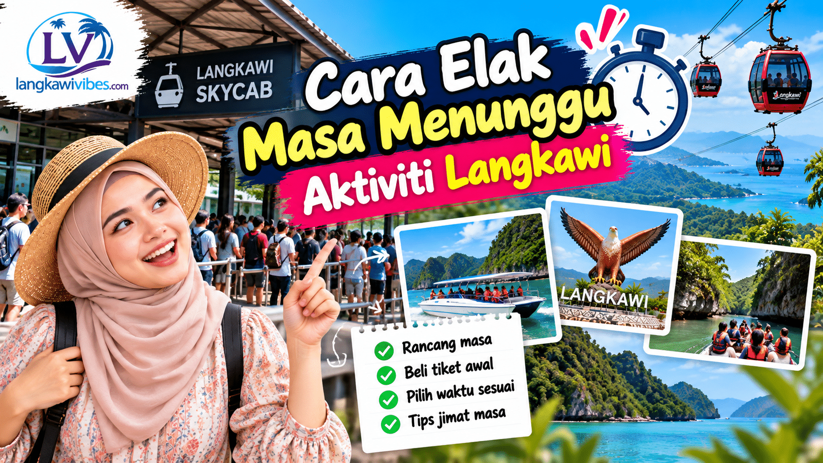 Read more about the article Cara Elak Masa Menunggu Aktiviti di Langkawi