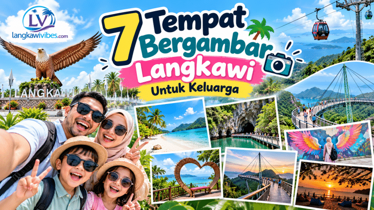 7 Tempat Bergambar Langkawi untuk Keluarga