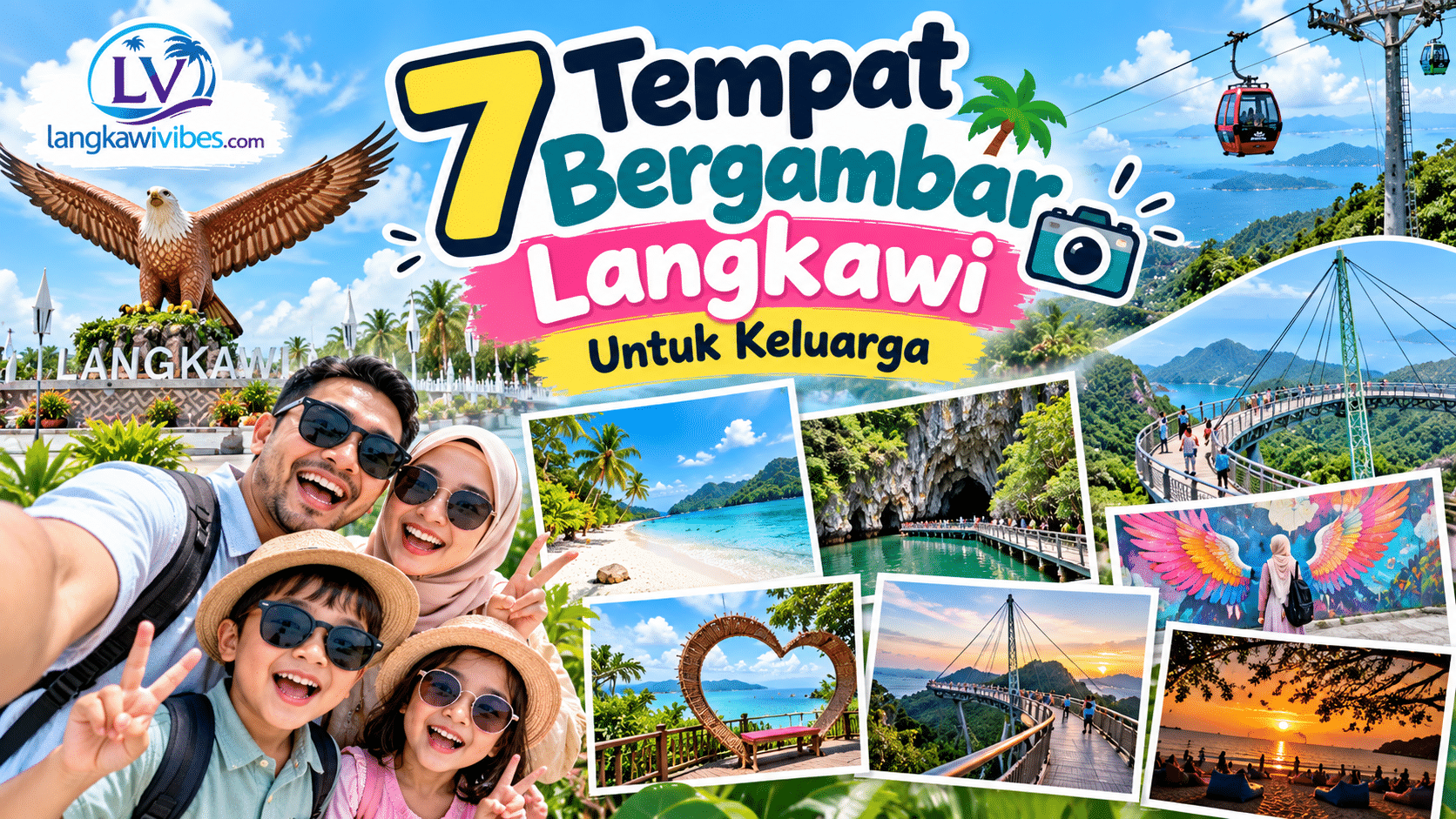 You are currently viewing 7 Tempat Bergambar Langkawi untuk Keluarga