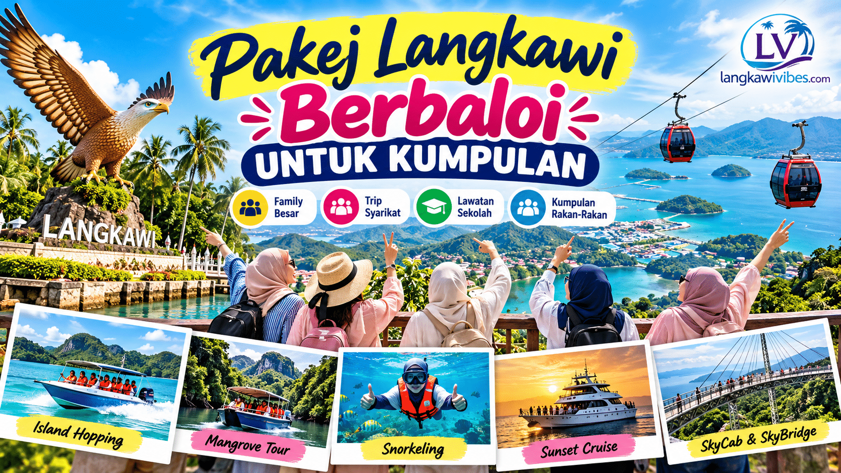 Read more about the article Pakej Langkawi yang Berbaloi untuk Kumpulan