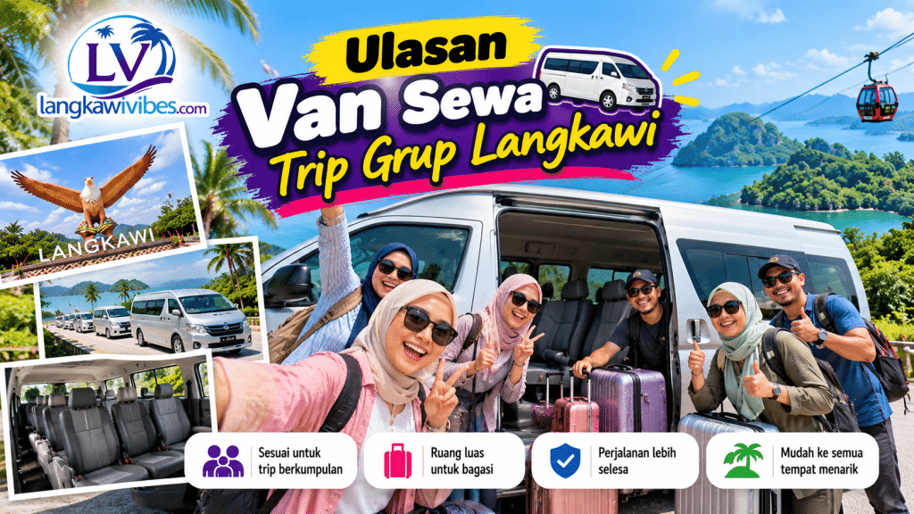 Ulasan Van Sewa untuk Trip Grup Langkawi